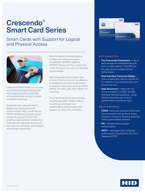 hid crescendo 144k fips smart card|Crescendo Smart Card Datasheet .